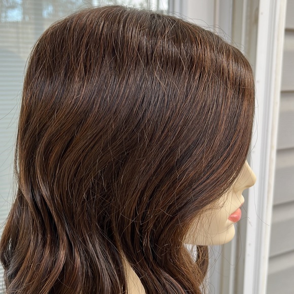 Callie by Amore—-Rene of Paris Lace Front, Hand Tied-Ginger Brown - Picture 4 of 15